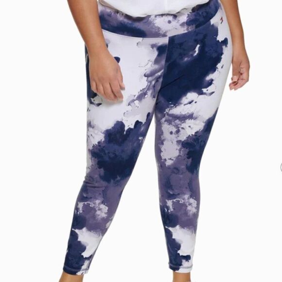 Tommy Hilfiger Sport Fitness Running Leggings Size 0X - Picture 1 of 10